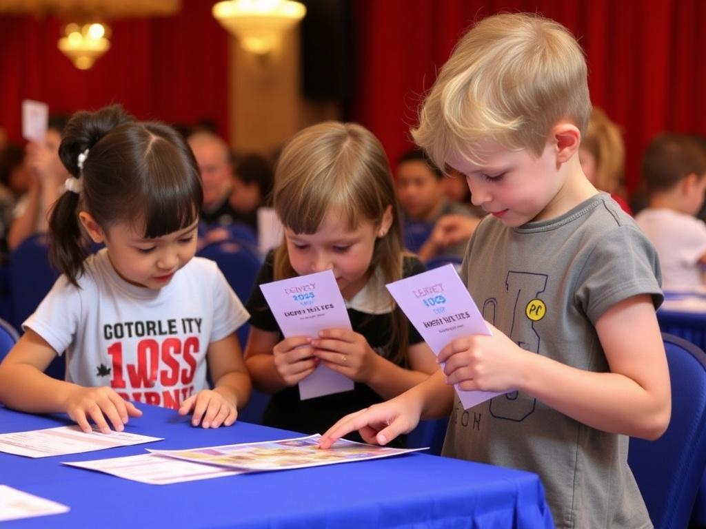 Детские лотереи и конкурсы. Быстрые чек-листы перед началом мероприятия