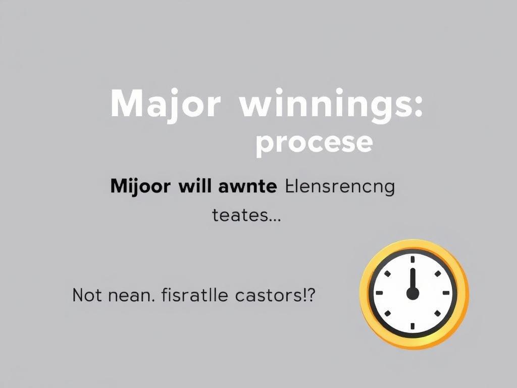 Крупные выигрыши: процедура. Первый час после известия о выигрыше Крупные выигрыши: процедура. Первый час после известия о выигрыше