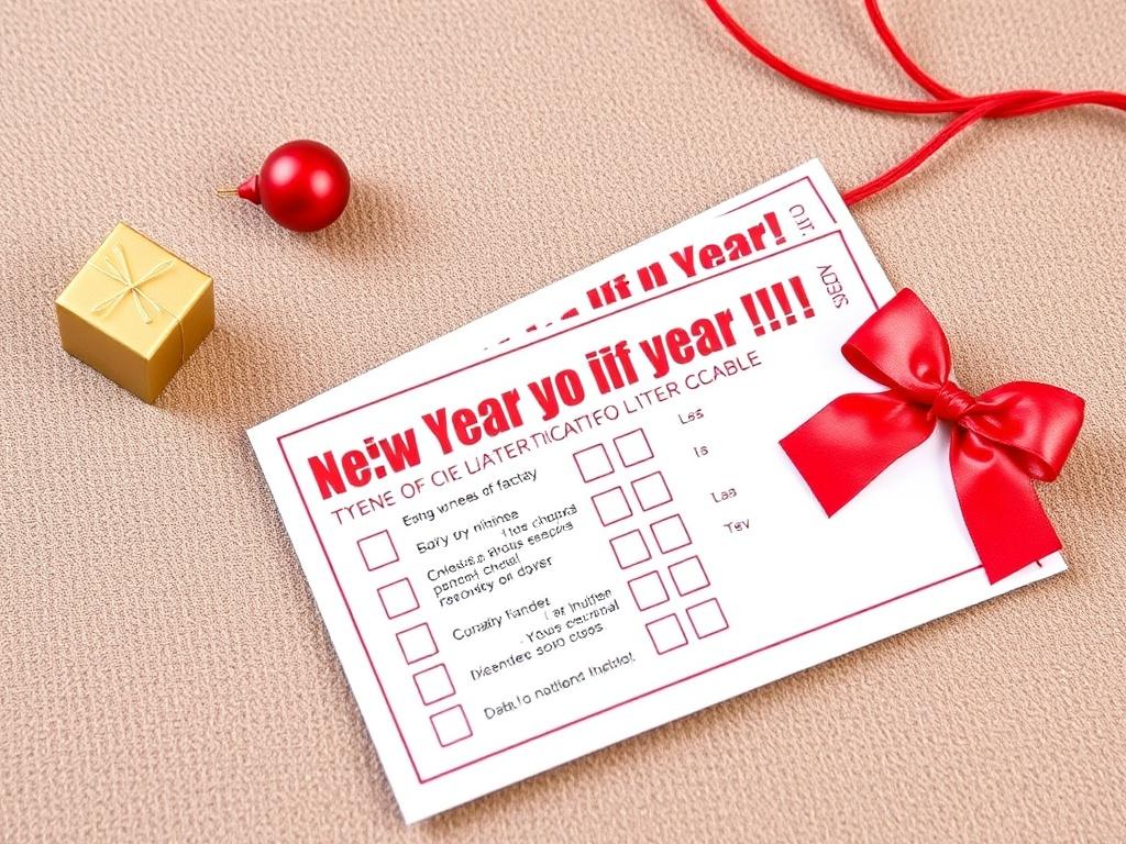 Новогодние лотерейные билеты. Практические чек-листы для покупателей