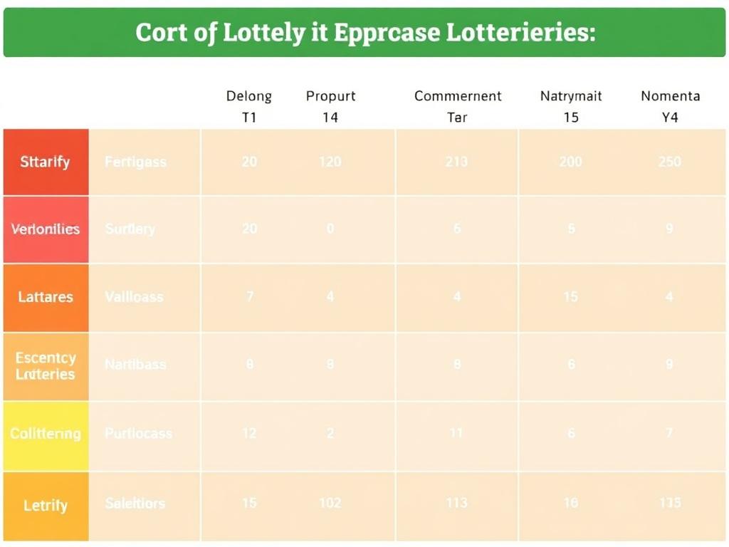 Благотворительные лотереи. Таблица: сравнение основных типов лотерей Благотворительные лотереи. Таблица: сравнение основных типов лотерей