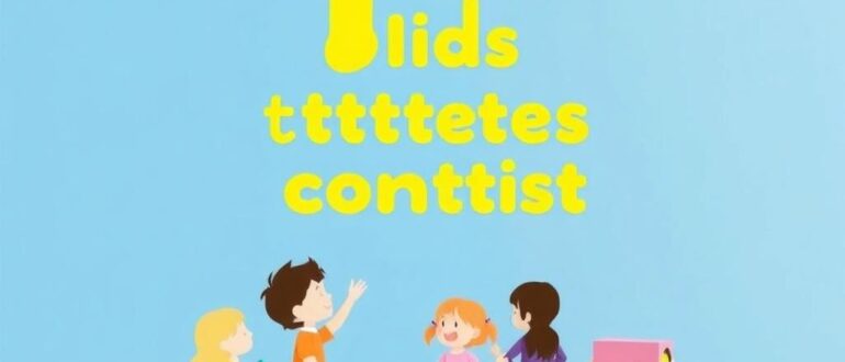 Детские лотереи и конкурсы: как устроить увлекательное и безопасное событие для разных возрастов