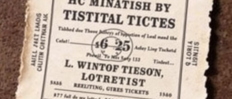 История лотерейных билетов как артефактов: от бумажки надежды до музейного экспоната
