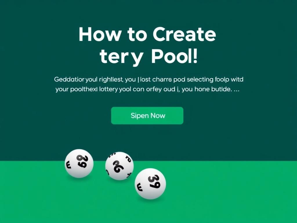 Как создать лотерейный пул. Выбор участников