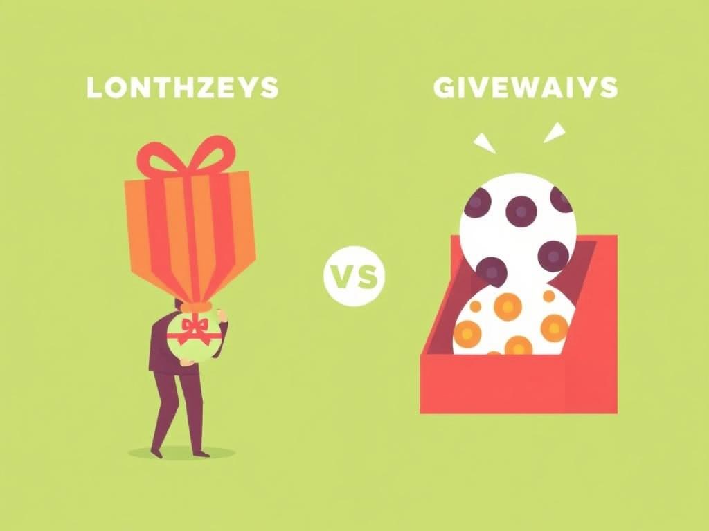 Конкурсы и giveaway vs лотерея. Как сохранить эффект после окончания акции