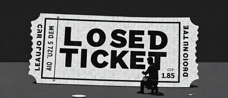 Потерянный билет: что делать, если важный пропуск исчез в самый неподходящий момент