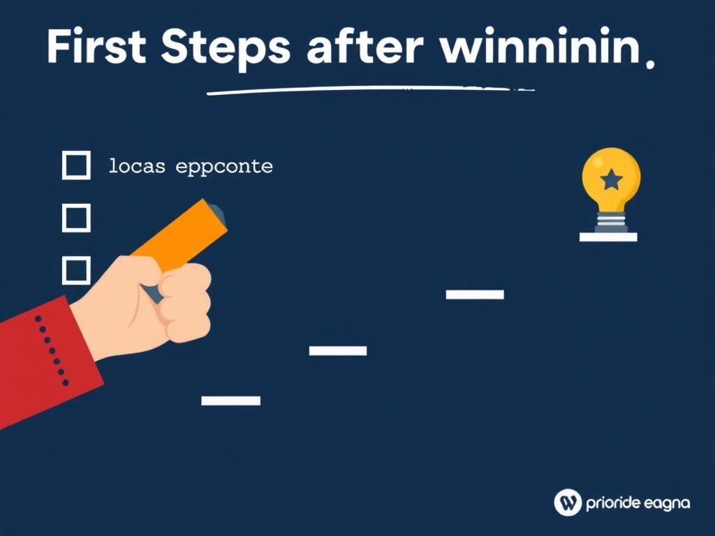 Первые шаги после выигрыша. Небольшой чек-лист на первые 7 дней