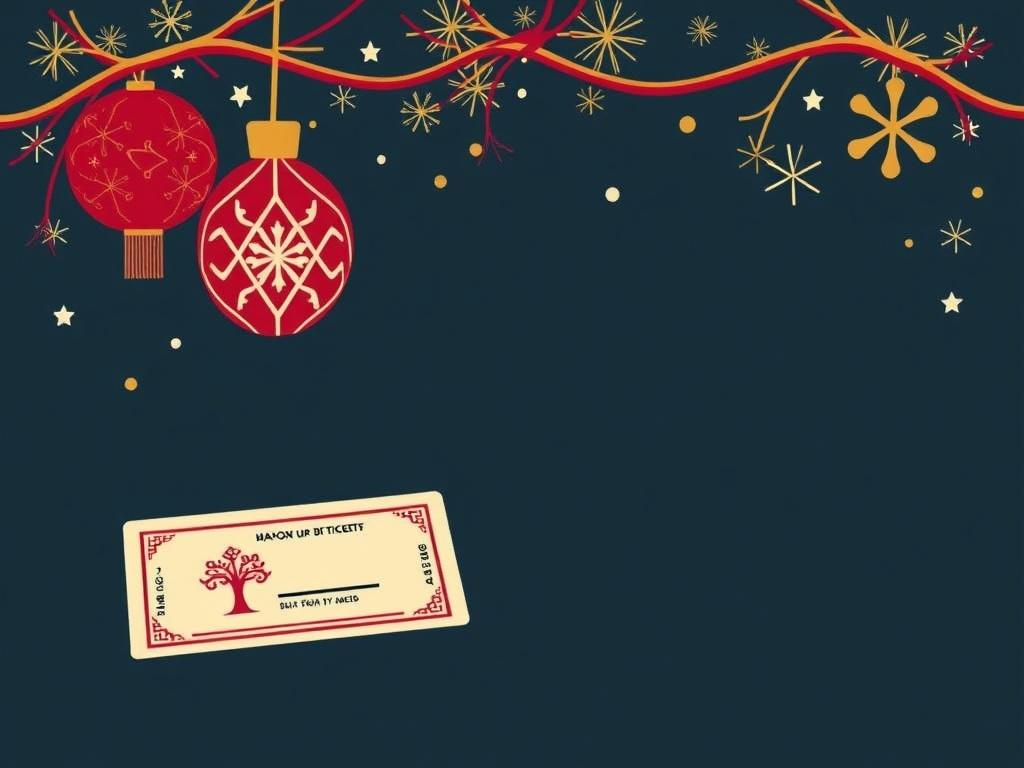 Традиции покупки билетов на Новый год. Типы билетов и их символика