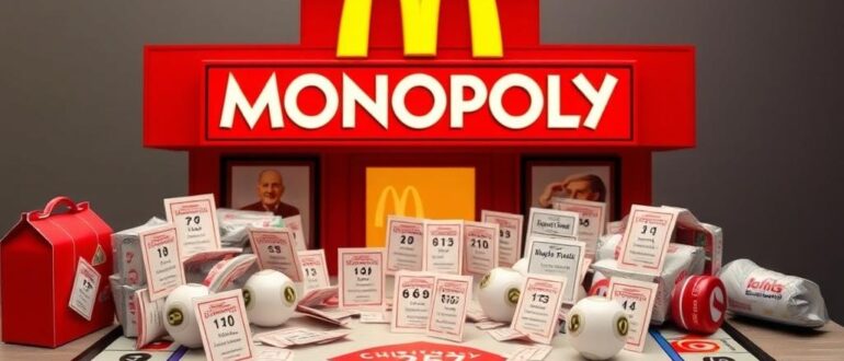Макдоналдс Монополия как лотерея: почему простая наклейка влечёт за собой азарт