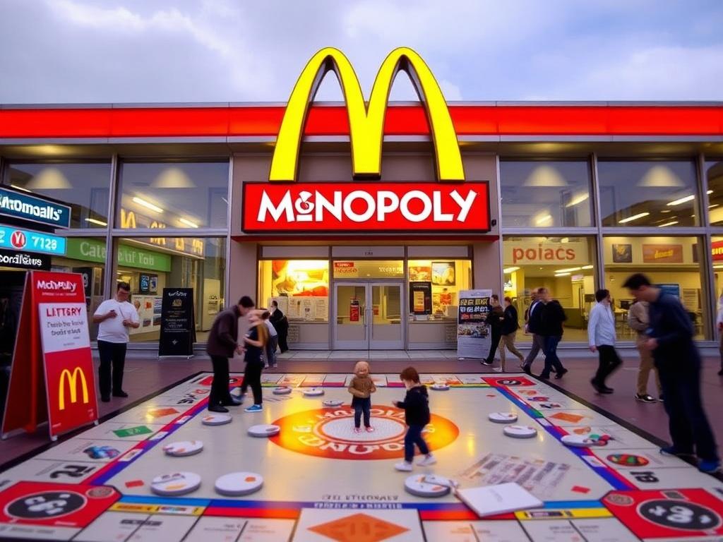 Макдоналдс Монополия как лотерея. Почему многие считают это лотереей